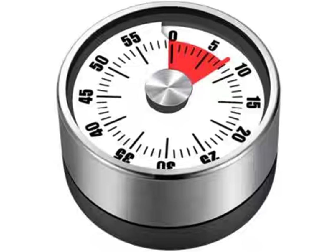 Temporizador De Cozinha Digital Para Cozinhar, Alarme Alto, Parte Traseira Magnética