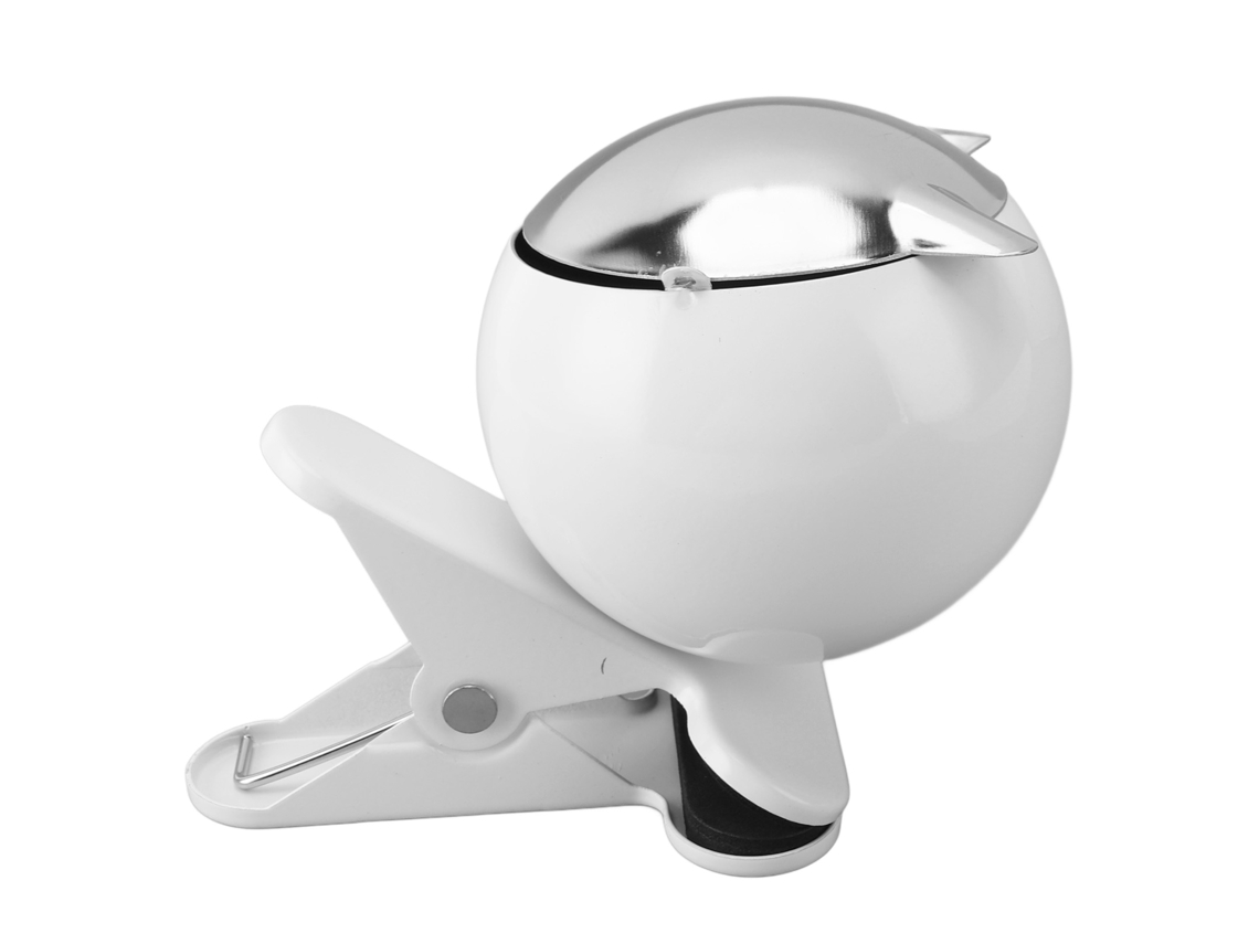 Cinzeiro para Charutos à Prova de Vento com Tampa e Clip, Design Polido, Ferro, Decorativo para Bar, KTV, Escritório