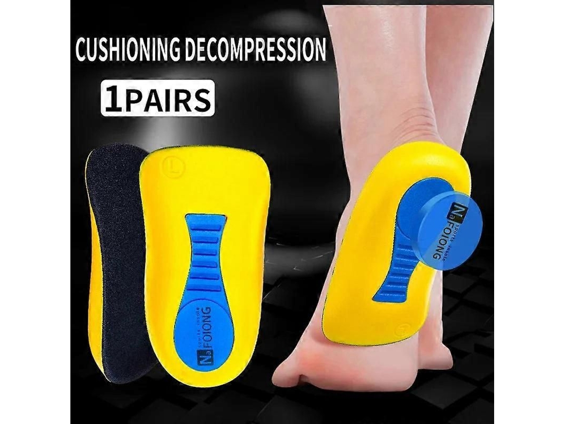 Palmilha Meia Ortopédica S Para Homens Mulheres Pé Calcanhar Esporas Almofada De Dor Massageador Pés Cuidados Lát Ex Sola Macia Running Almof
