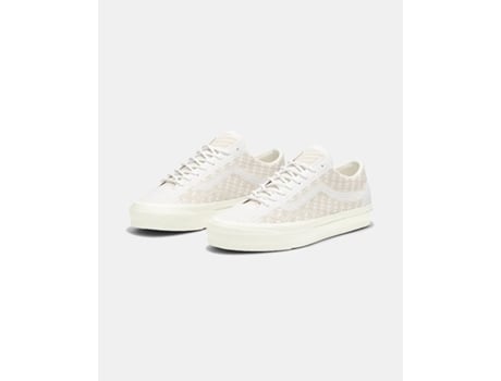 Sapatilhas De Mulher Vans Premium Old Skool Limited Poliéster Branco (36)