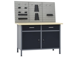 Bancada De Trabalho Com Trãªs Painã©is De Parede DKD HOME DECOR