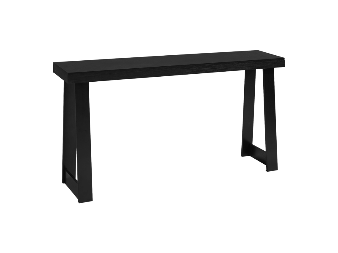Mesa de console moderna, retangular, auxiliar para colocar atrás do sofá, 140