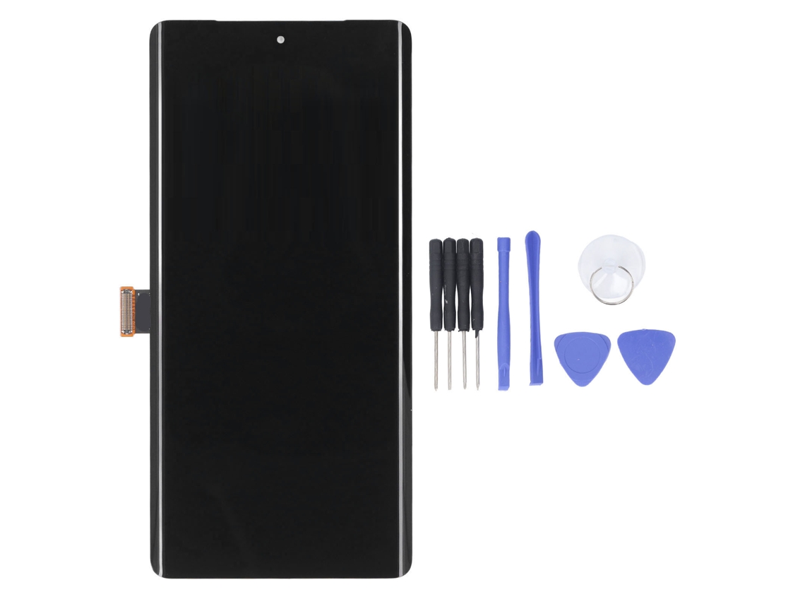 Montagem de Tela para Google Pixel 7 Pro Hd com impressão digital EOOCOO