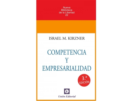 Livro Competencia Y Empresarialidad 3Ed de Kirzner E (Espanhol)