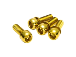 Parafusos Disco Travão 4 Unidades Dourado 6 X 18 Mmreverse Components
