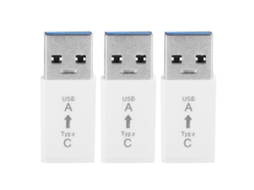 Adaptador (usb3.0 A Macho Para Type-c Fêmea, Conexão Universal)