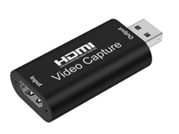 Placa De Captura De Áudio E Vídeo 4k 1080p Usb 2.0, Hdmi, Para Windows, Android, Mac Etc Preto
