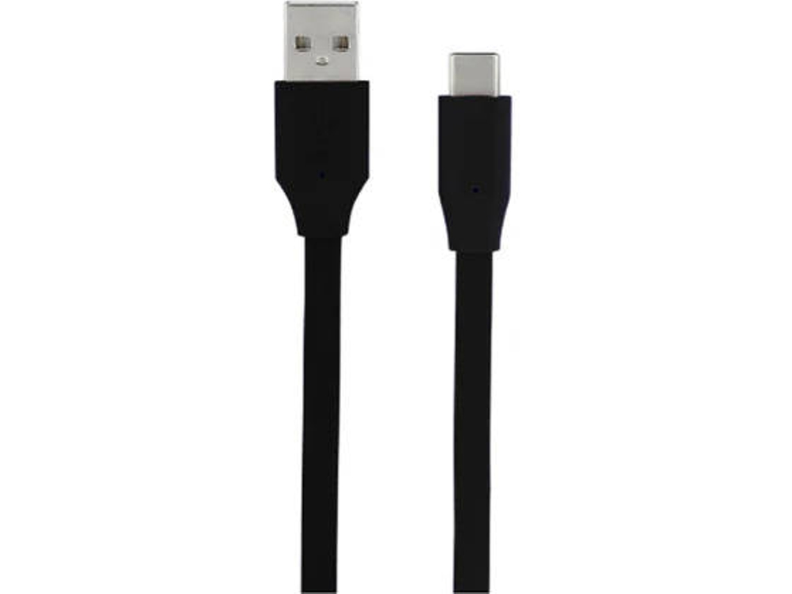 Cabo MOOOV 732057 (USB-A - USB-C - Preto)