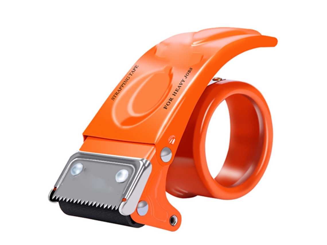 Dispensador De Cinta Packing 6,0 Cm Cutter Herramienta De Sellado Naranja Para Transporte