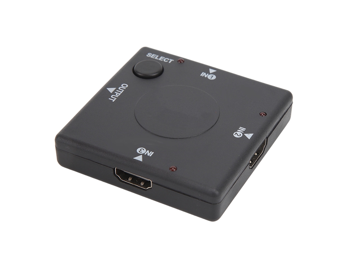 Adaptador Divisor De Interface Multimídia Hd 3 Em 1 Com Conversor Vídeo Para Laptop
