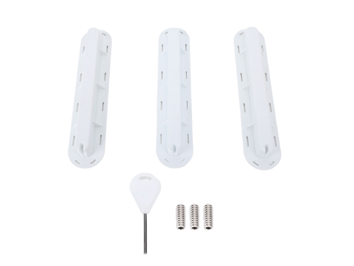 Conjunto de 3 Caixas de Aletas Pvc Business