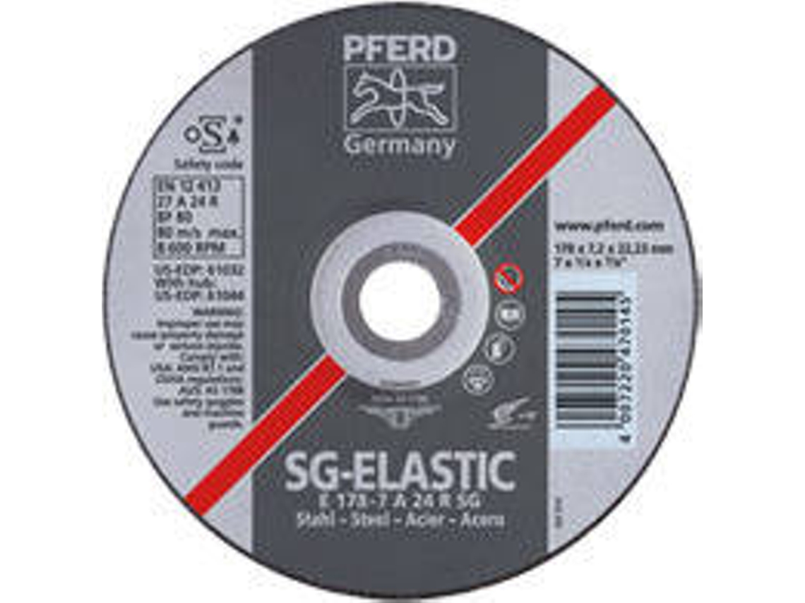 Disco Abrasivo PFERD Desbastar E100-4 A24 R Sg/16 (0)