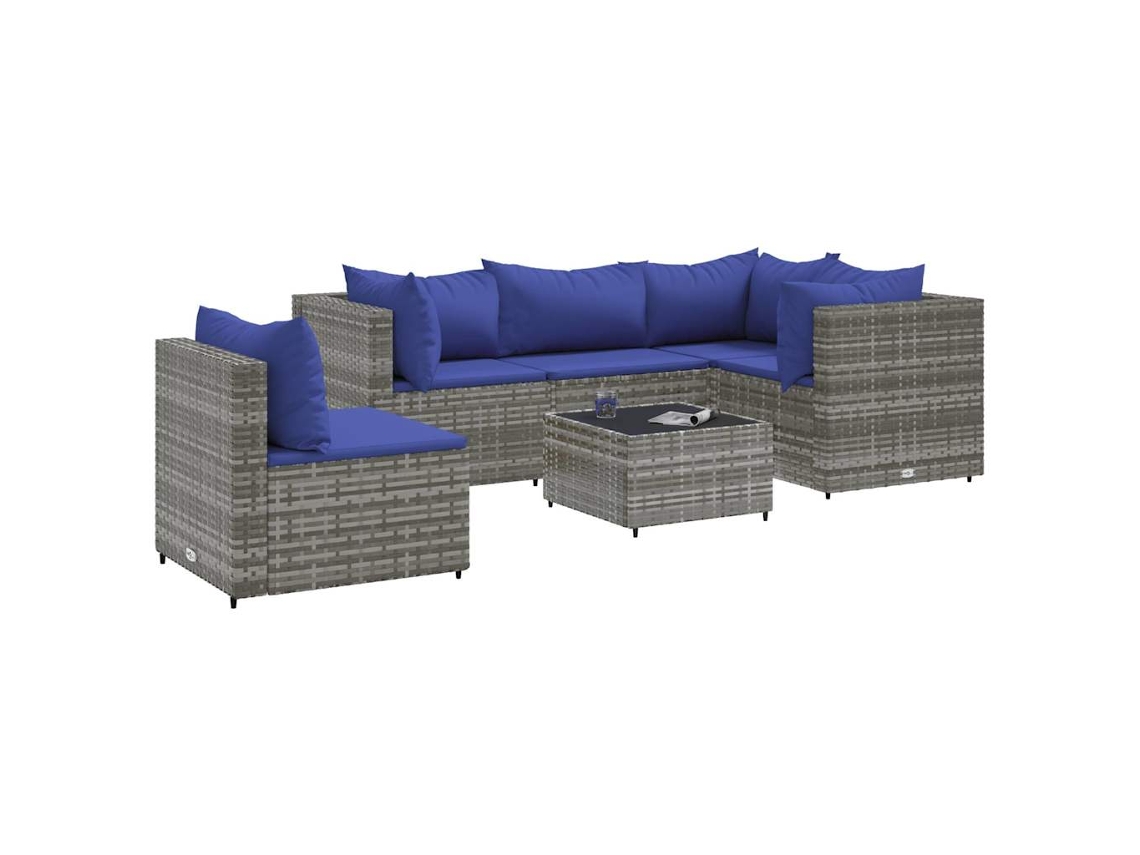 Garden Lounge Set, Garden Lounge Sets Vidaxl Cinzeto Rattan / Vime (n/a)
