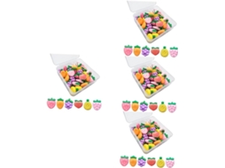 Conjunto De 120 Alfinetes Decorativos Em Formato Frutas Para Murais E