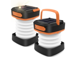 Lanterna Solar Portátil com 42 Leds e Carregamento USB AQUAFORGE