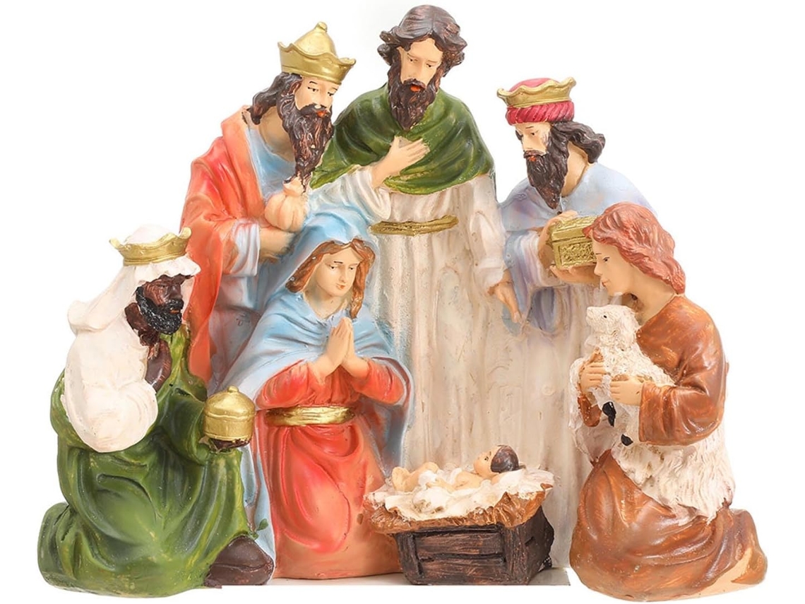 Decorações Natalinas Sacras Para Presépio. Figuras Religiosas.
