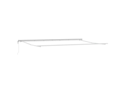 Toldo Vidaxl Branco Alumínio