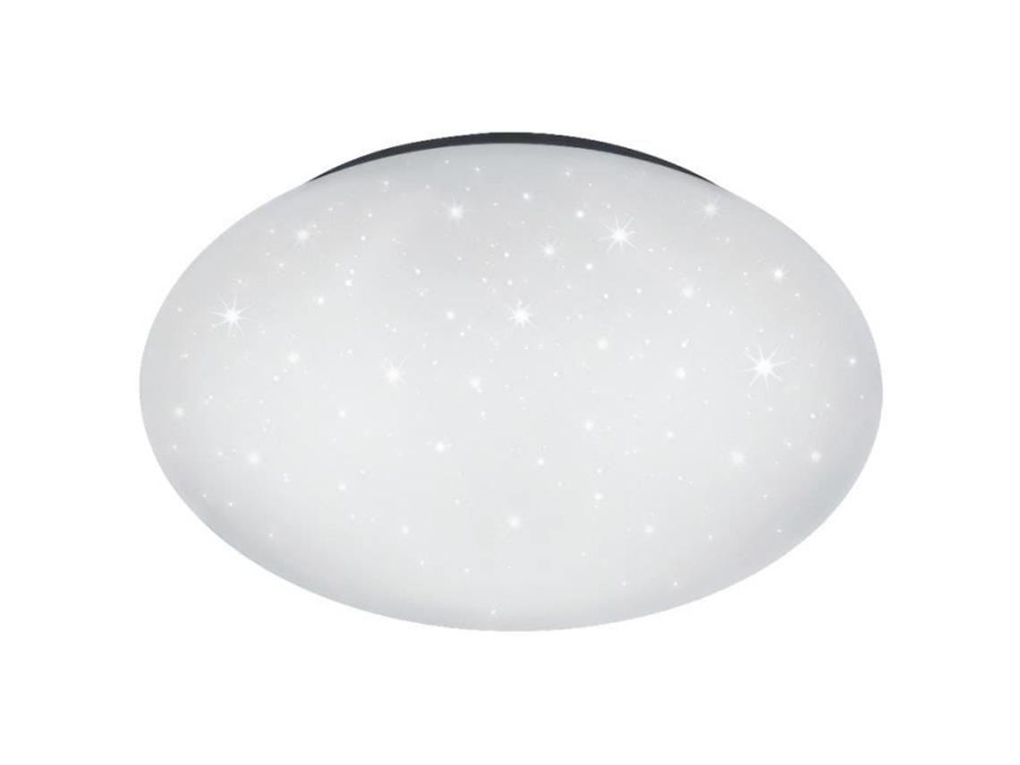 Plafon Reality Lukida 38 X 10 Cm Acrílico Led 2Kg Branco 2 Peças