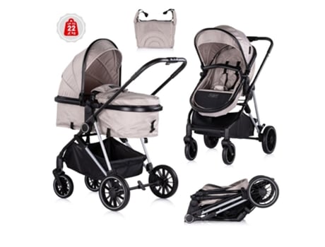 Carrinhos De Bebê Aura Tiramisu Conversível Duo Até 22 Kg Da Chipolino