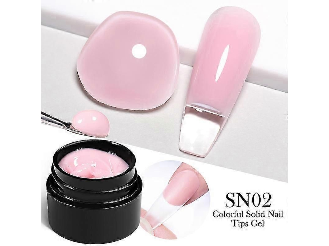 Born Pretty Solid Nail Tips Gel 5g Transparent Uv Led Function Lamp Extension Soak Off Art Varni Sh 26 27s GOKOCO