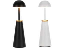 Luminária De Mesa Led Recarregável, Luminária Portátil A Bateria, Luz Noturna Sensível Ao Toque Com Gokoco