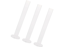 Organizador vertical em acrílico para fita adesiva decorativa Washi, 3 peças, desmontável, fácil de limpar, ideal para...
