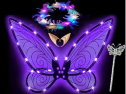 Lurelia Tiara Luminosa Led Com Motivo Estrela Para Festa E Decoração, Para Cabeceira