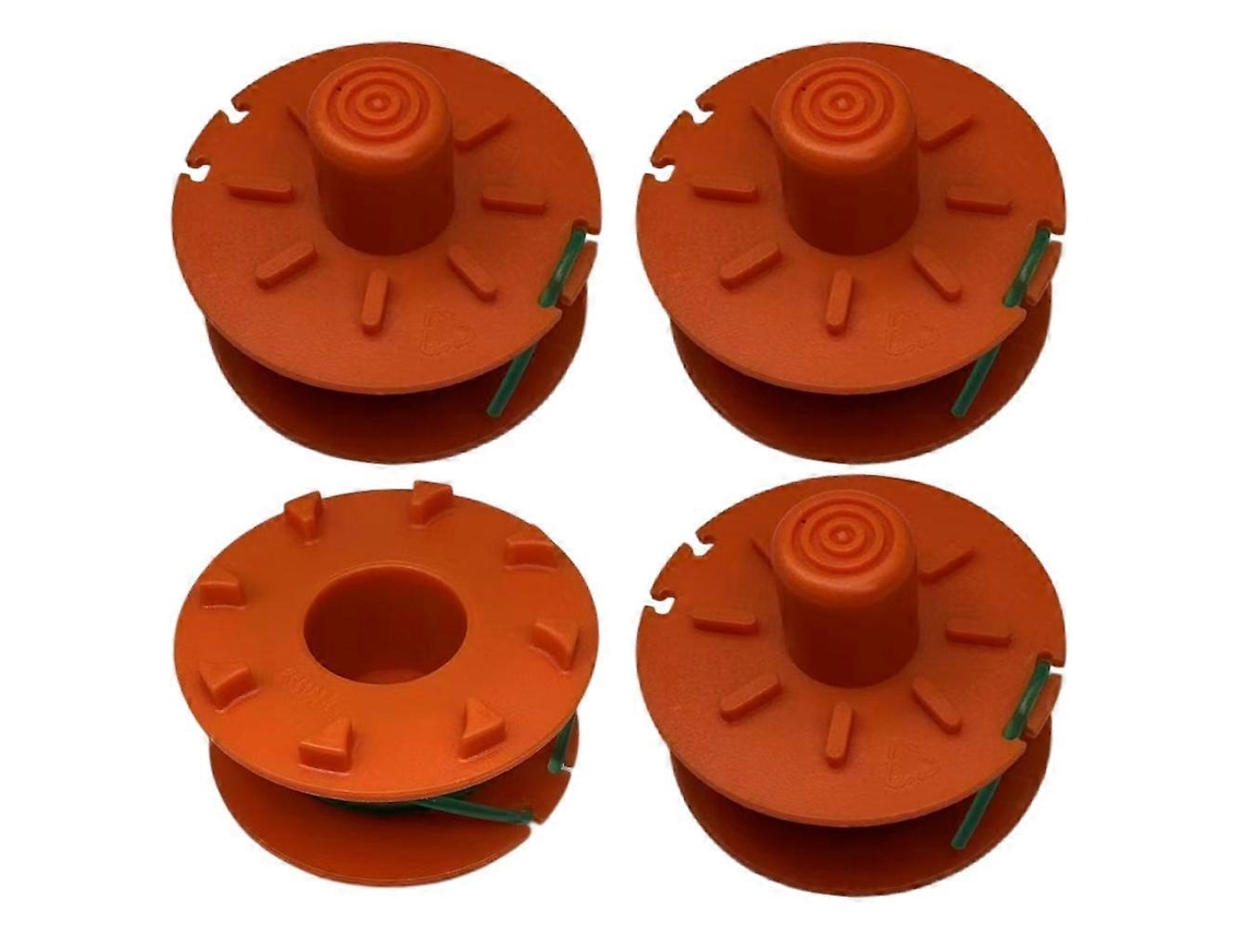 Conjunto de 4 bobinas de nylon para substituir o fio de nylon do aparador de grama Gardena Turbotrimmer Smallcut, código 05367-20