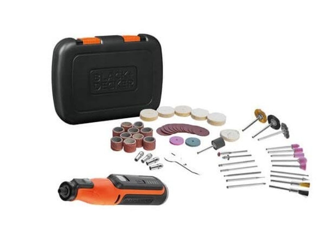 Aparafusadora Rotativa 7.2V 1.5Ah BLACK+DECKER BCRT8IK-XJ