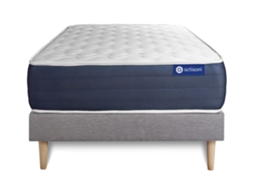 Sommier de Casal Actimemo Sleep Memória ACTISOM Espuma com memória Cinzento (90x190)