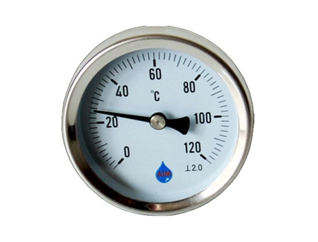 Sonda de Metal de Temperatura Industrial Mostrador 1/2 Polegada Bsp Entrada Traseira