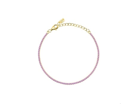 Bracelete Em Prata 925/1000 E Zircão Lps05awv62 La Petite Story