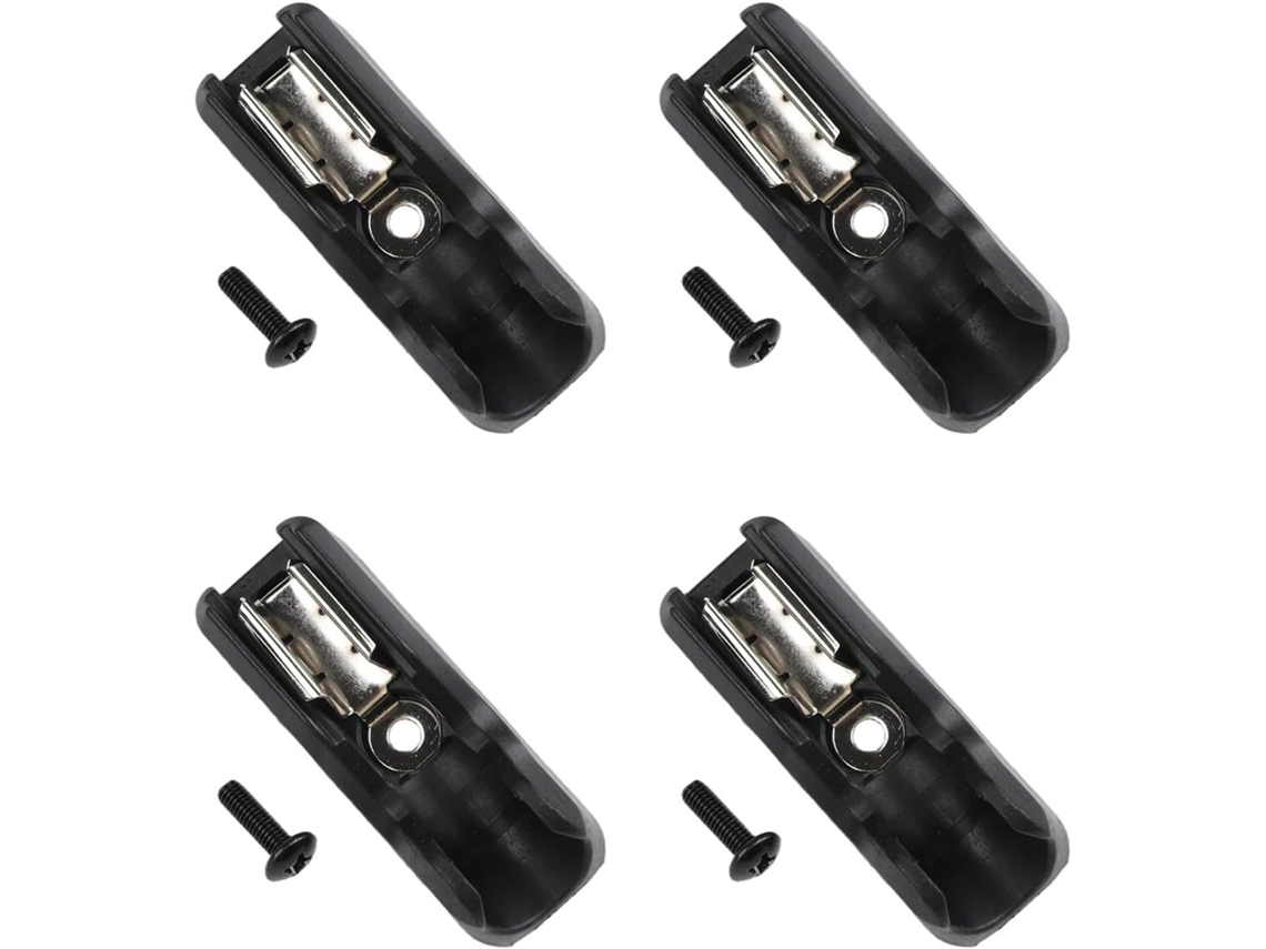 Conjunto De 4 Suportes Para Brocas 20v Max Dcf885m2 Dcd985 Dcf835 Dcf836, Peças N131745 N098881 N092934, Plástico Preto Com