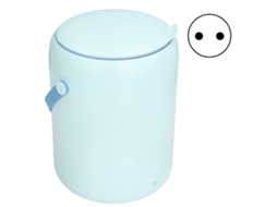 Mini Máquina De Lavar Portátil De 3 Litros, Lavadora Inteligente De Roupas Íntimas Com Luz Azul, Bivolt Aquaforge (100 240v)