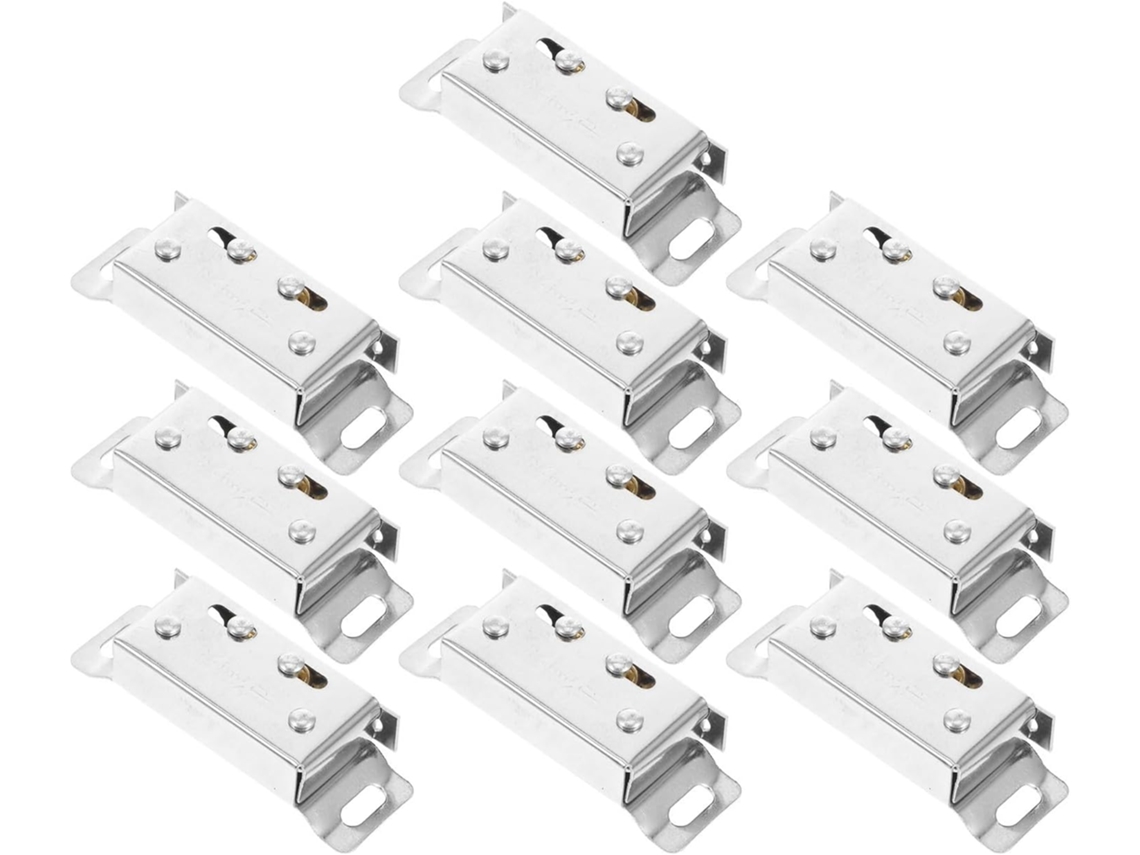 Abaodam Conjunto De 10-pares Fechos Esfera Em Aço Inoxidável Para Portas Armários Com Fácil Instalação