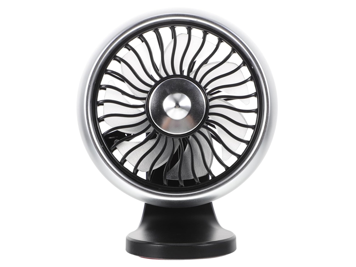 Ventilador De Carro Hemoton, Usb Com Luz Para Veículo, Ar Condicionado