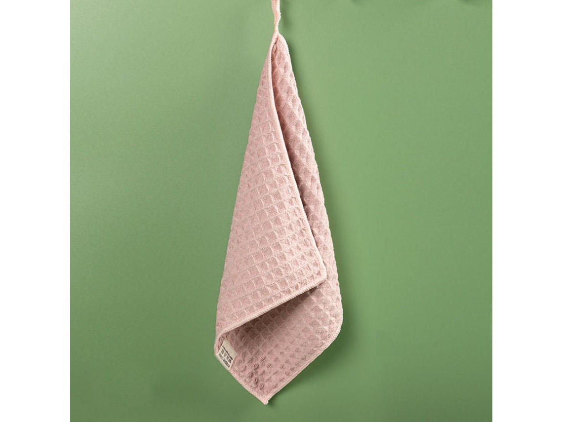 Toalhas de Microfibra Superabsorventes Rosa BRILVIBERA