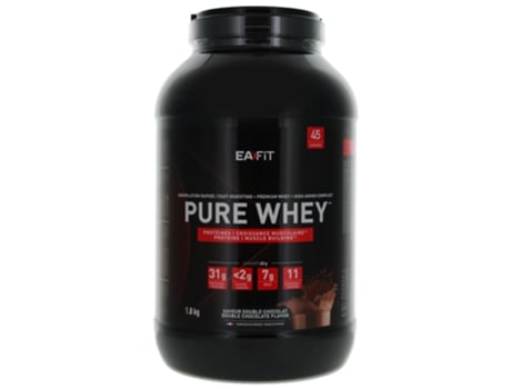Pure Whey 1,8 kg Sabor: Chocolate Duplo EAFIT