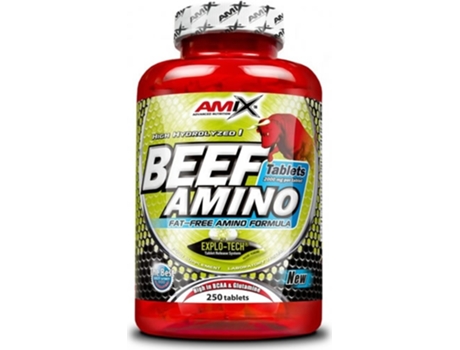 Suplemento Alimentar AMIX Beef Amino Tables 250 Tabs