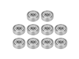 10 Peças Rolamentos De Aço Inoxidável S626z 6x19x6mm Para Patins E Acessórios De Skateboards