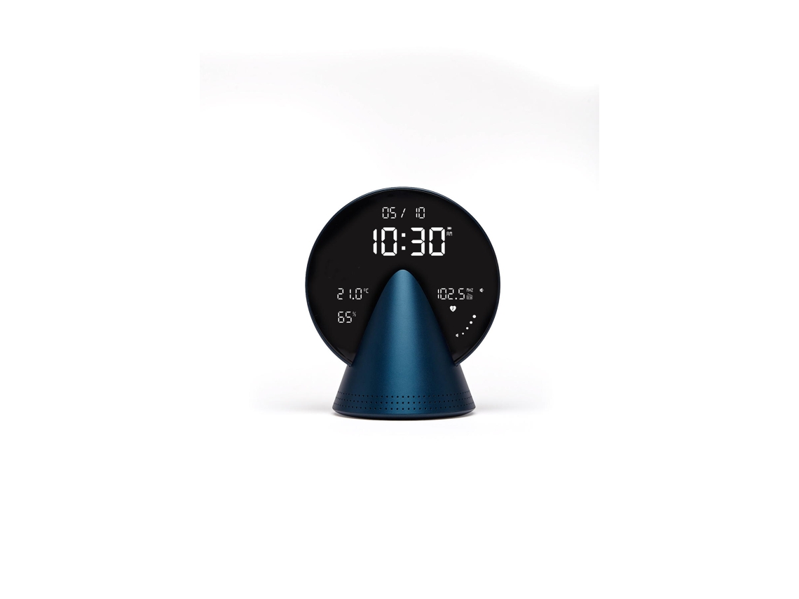 Despertador LEXON Conic Clock (Azul)