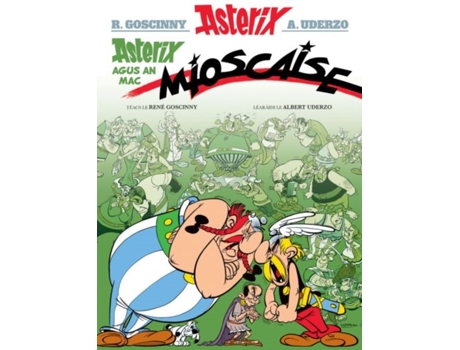Livro Asterix Agus An Mac Mioscaise De Rene Goscinny (irish)