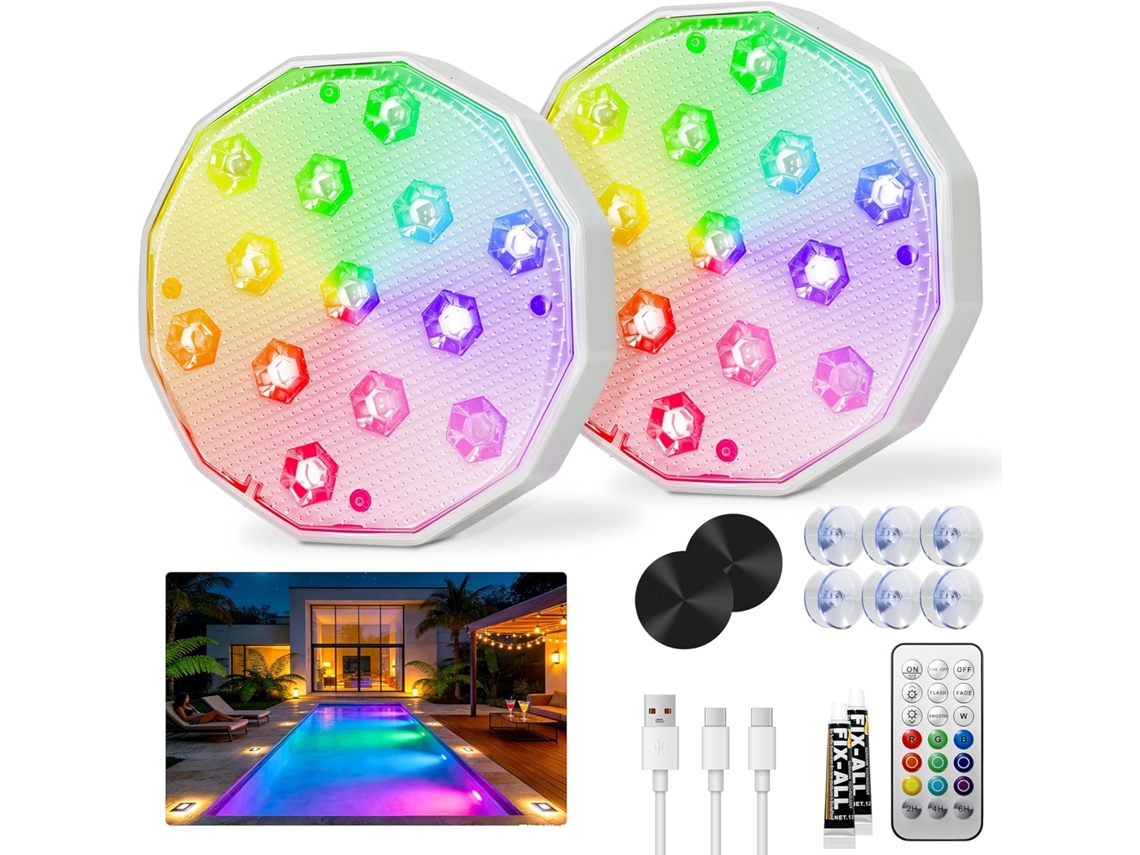 Rgb, Recarregável, Flutuante STELASPLEN