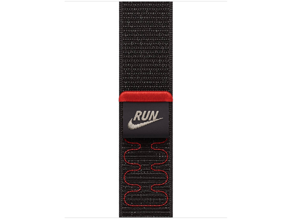 Bracelete APPLE Desportiva Nike RespirávelApple Watch 42 mm (Preto Meia-Noite)