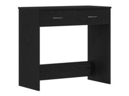 Mesa MAISON EXCLUSIVE carvalho preto em madeira processada 80x40x75 cm