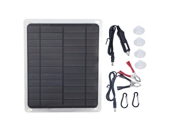 Carregador de Bateria de Carro com Painel Solar de 20 W e 12 V para Carros CHABERLU