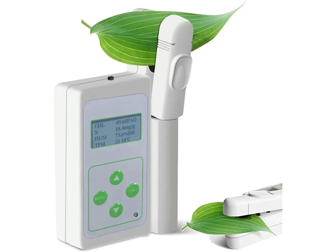 Medidor De Clorofila, Analisador Digital Inteligente Nutrição Vegetal Com Visor Lcd, Testador Solo Portátil