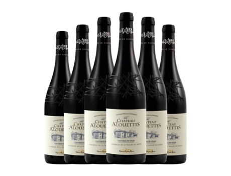 Vinho branco PROPRIÉTÉS ASSOCIÉS Château des Alouettes Rouge Costières de Nîmes (0.75 L - 6 Unidades)
