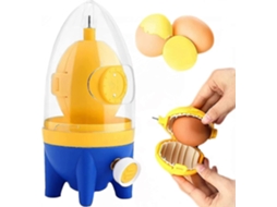 Misturador De Gemas Ovos, Misturador De Ovos Manual Rápido E Portátil, Agitador De Ovos Para Misturar Na Cozinha, Tacjy Amarelo, Azul