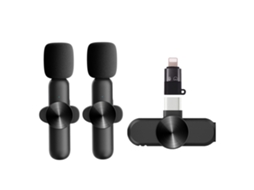Microfone Lavalier Sem Fio LAXISCREED 2.4g